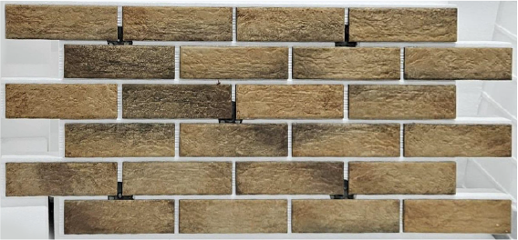 Фасадная термопанель TermoDEKOR RP AP персик - 0149