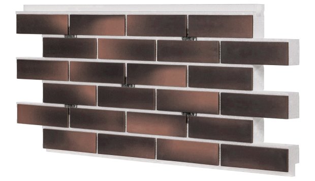 Фасадная термопанель TermoDEKOR RP AT терракотовый - 0154